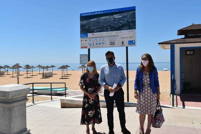 La Antilla se posiciona como playa segura frente al virus 1 La Antilla se posiciona como playa segura frente al virus