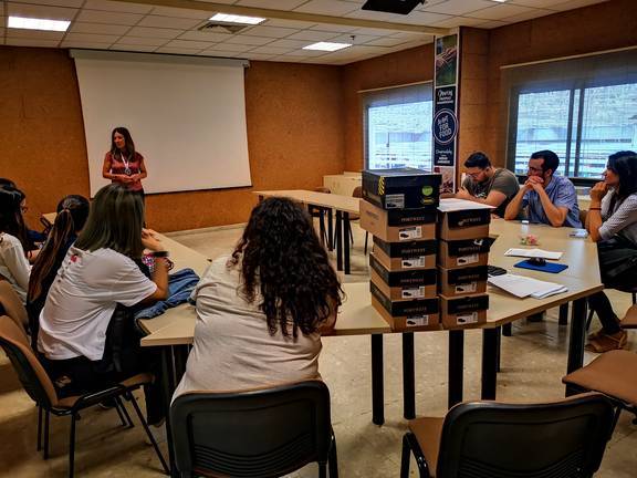 Diputación pone en marcha las becas de formación y empleo HEBE junto a supermercados El Jamón