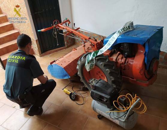 Esclarecen varios robos perpetrados en fincas agrícolas de la Sierra de Huelva