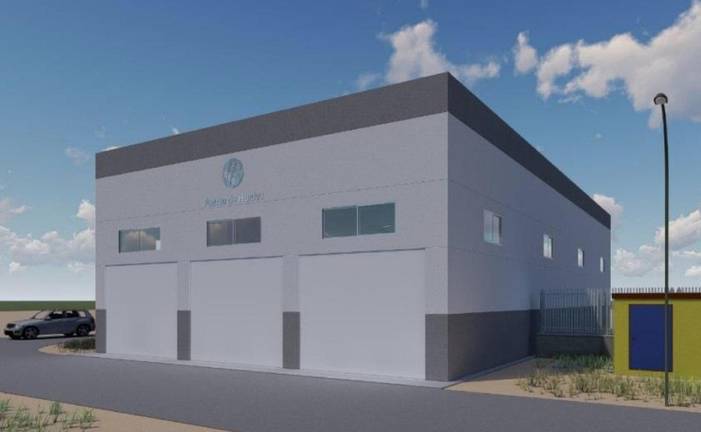 El Puerto construye una nave para almacenar materiales contra la