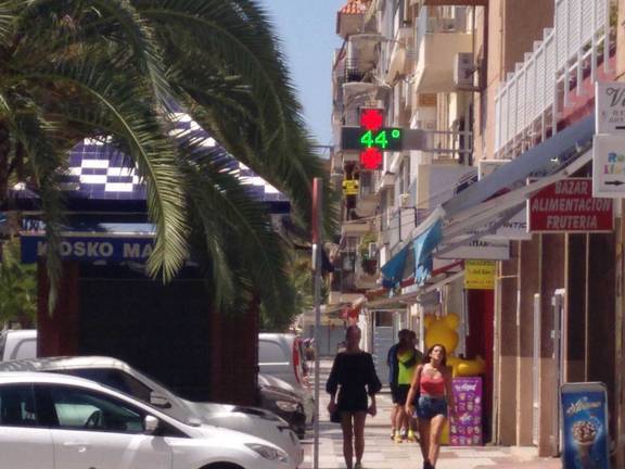Toda la provincia de Huelva, excepto el litoral, en aviso naranja por altas temperaturas