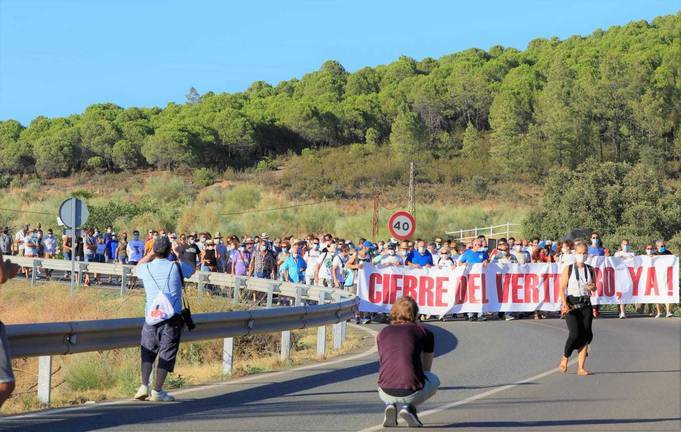 Nerva es un clamor contra la ampliación del vertedero industrial que propone Ditecsa 1 Nerva es un clamor contra la ampliación del vertedero industrial que propone Ditecsa