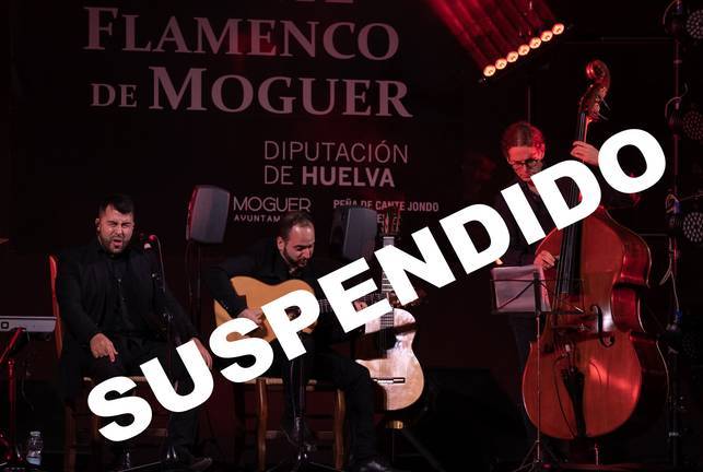 Suspendido el Festival de Cante Flamenco de Moguer por el coronavirus