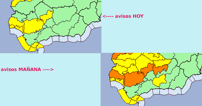 Aviso naranja por temperaturas de 40º en Andévalo y Condado para este jueves y viernes