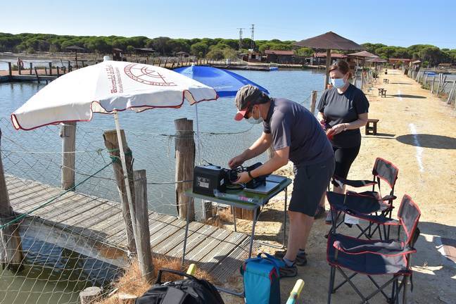 La UHU estudia el uso de drones submarinos en Salinas del Astur