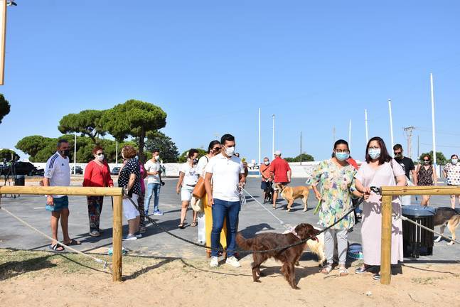Las playas caninas onubenses colocan a la provincia en el top andaluz