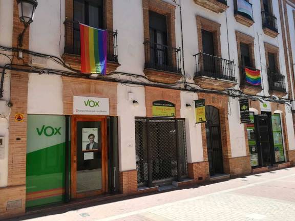 La vecina ‘orgullosa’ de Vox