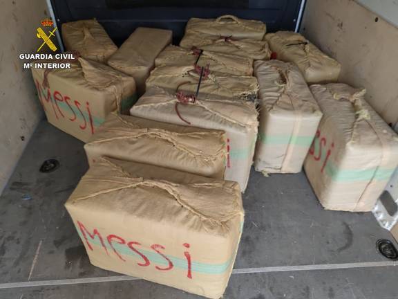 Desmantelan en Ayamonte un grupo ‘exportador’ de hachís que enviaba 500 kilos a Europa