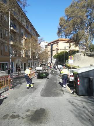 361 obras de mantenimiento en calles y espacios públicos de Huelva en lo que va de año