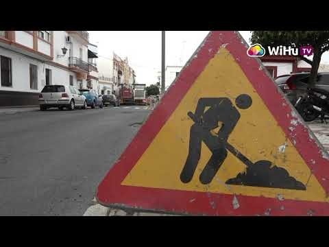 Inician las obras de reparación de la pavimentación de la calle Sor Eloísa de Ayamonte