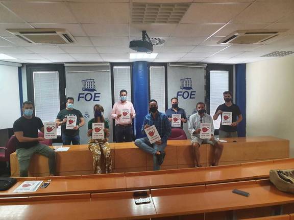 El sector del ocio y la restauración se manifiesta por las restricciones del Covid