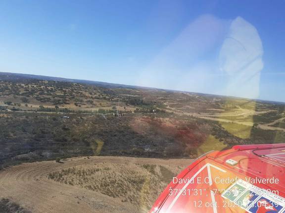 La provincia sufre tres incendios: El Granado, Villablanca y Lepe