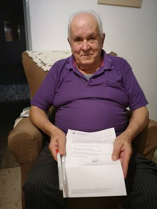 Gabino Pachón recupera la esperanza por encontrar los restos de su padre