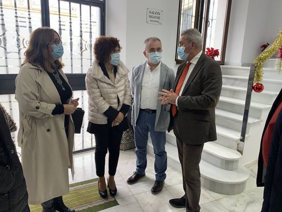 La Diputación refuerza el apoyo al cooperativismo agrícola en Beas