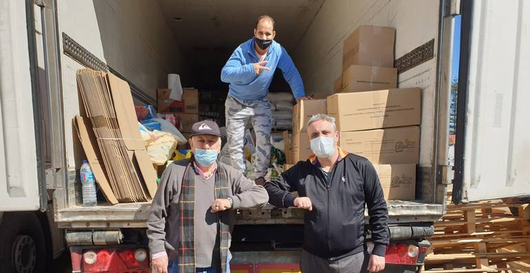 Cuatrocientos kilos de solidaridad para los refugiados saharauis
