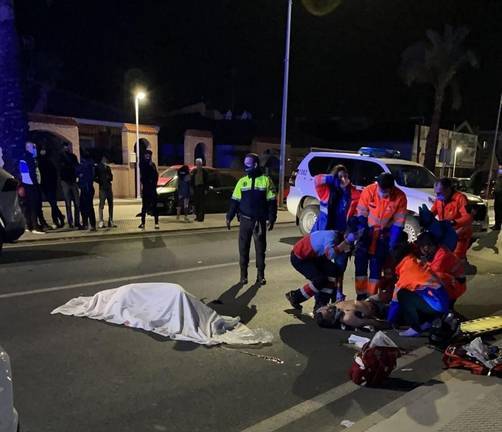 Atropello mortal en Mazagón: una mujer de 30 años fallece y otro hombre resulta herido