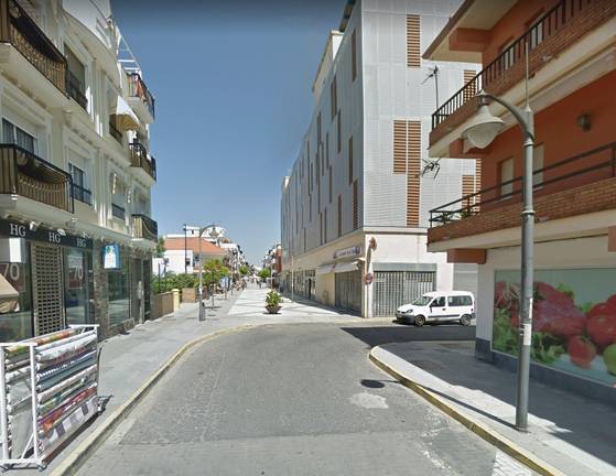 Hacen más accesible la céntrica calle Ancha de Punta Umbría