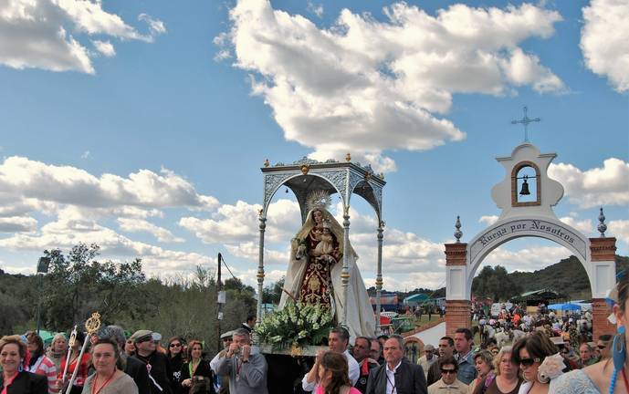 Añoranzas de la romería de la Virgen de Flores en Encinasola