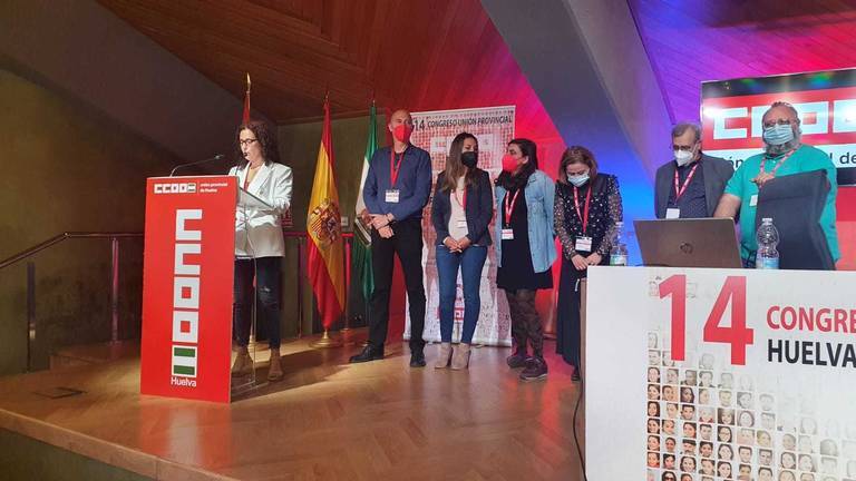 Julia Perea, nueva secretaria general de CCOO Huelva