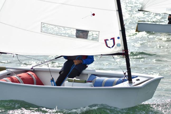 Dos podios para el CDN Punta Umbría en el Campeonato de España de Óptimist