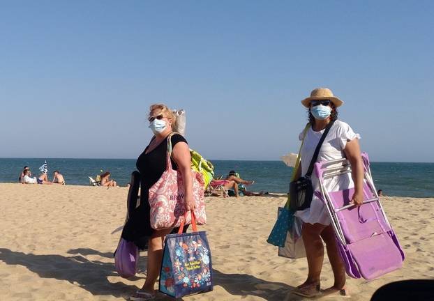 La mascarilla, obligatoria hasta en la playa tras el fin del Estado de Alarma