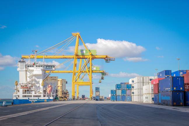 El Puerto de Huelva se sitúa ya entre los 25 más importantes de Europa