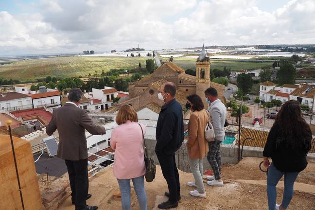 Palos de la Frontera avanza en la recuperación y reconstrucción de su Castillo