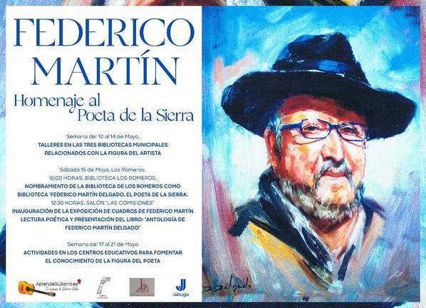 Homenaje popular a Federico Martín ‘el Poeta de la Sierra’