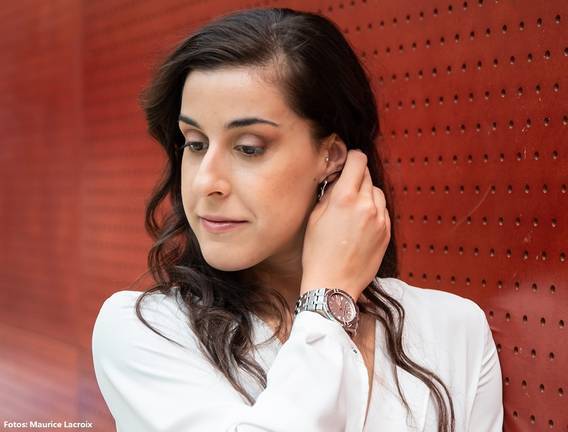 Carolina Marín se convierte en modelo de relojes de lujo