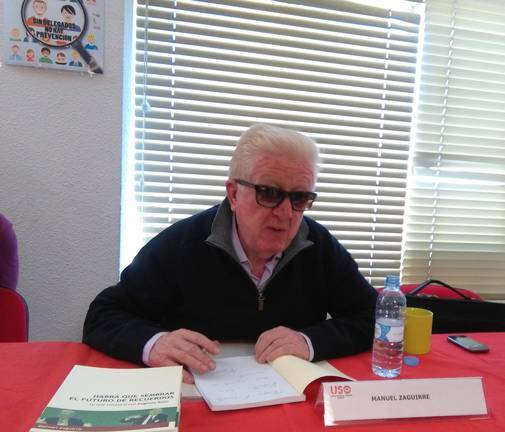 Manuel Zaguirre, líder histórico de USO: “VOX surge de las entrañas más negras del PP”