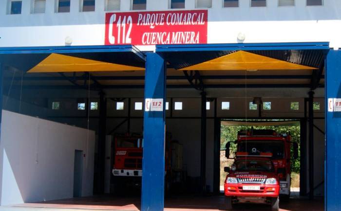 Herido un hombre en el incendio de una casa en Aroche