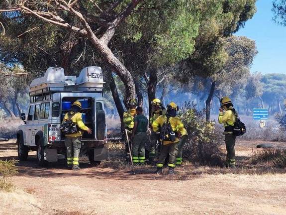 Jornada negra para Huelva con cuatro incendios acechando su territorio