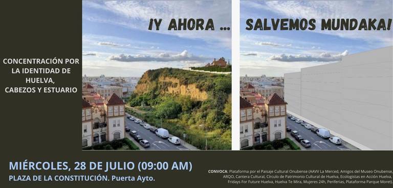Nueva jornada de protesta contra la urbanización de los cabezos y el plan de los fosfoyesos