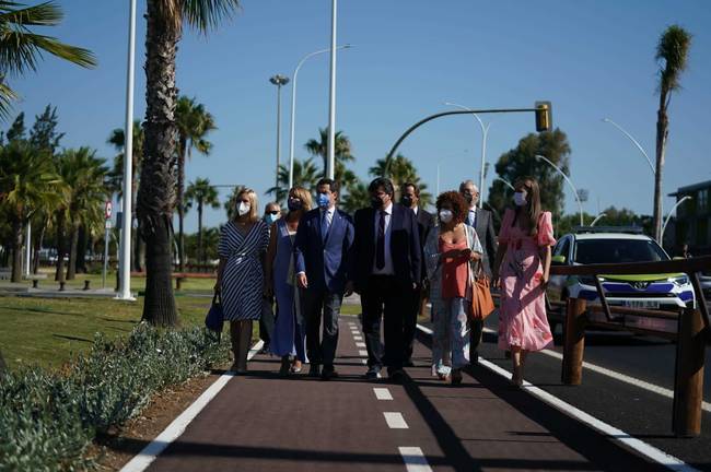 Huelva reestrena su gran bulevar: la Avenida Francisco Montenegro y el Paseo de la Ría