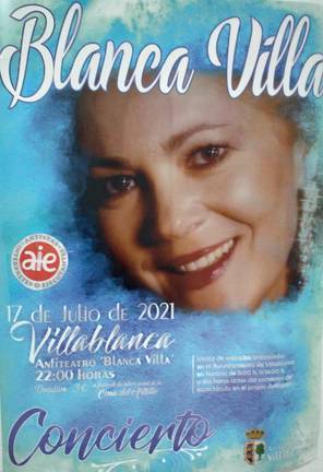 Blanca Villa ofrece un concierto el sábado 17 en Villablanca