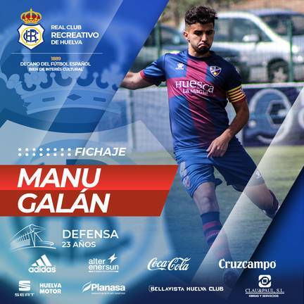 Manu Galán, fichaje sorpresa del Recreativo
