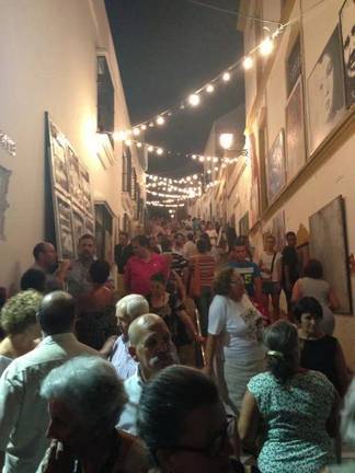 Ayamonte vuelve a suspender este verano su tradicional ‘Paseo por el arte’