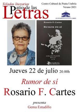 Rosario F. Cartes presenta en Punta Umbría ‘Rumor de sí’