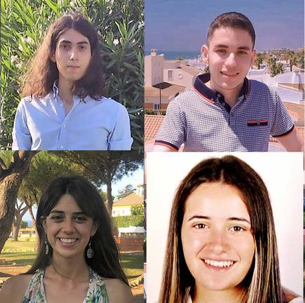 Cuatro estudiantes de la provincia reciben el Premio Extraordinario de Bachillerato
