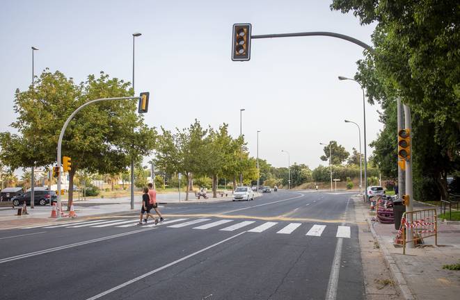 Nuevos conjuntos semafóricos en la Cuesta de la Cinta y la Avenida Santa Marta