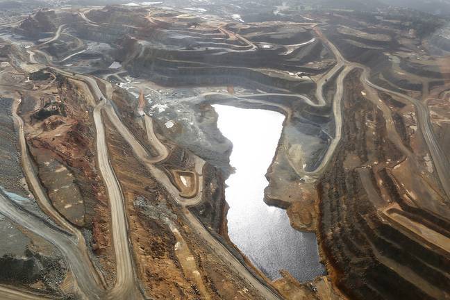 Huelva, tierra repleta de volcanes
