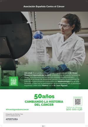 La AECC trae a Huelva la realidad de ’50 años cambiando la historia del cáncer’