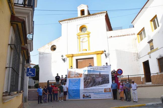 Gibraleón busca 200.000 euros para salvar la iglesia del gran mecenas del Quijote