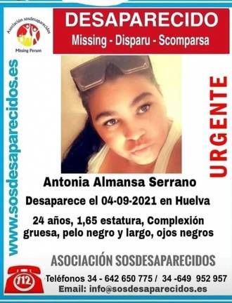 Localizada en buen estado Antonia Almansa