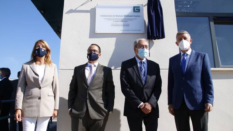 La nueva planta de Gunvor refuerza el liderazgo de Huelva en la producción de biocarburantes