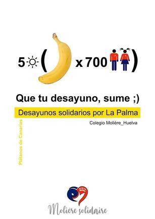 El colegio Molière impulsa una original campaña solidaria para ayudar a la isla de La Palma