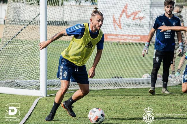 Dani Sales: “Los resultados del Recreativo son casi inmejorables”