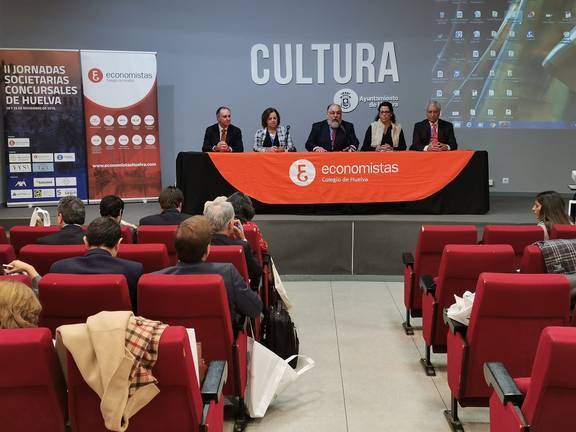 El Colegio de Economistas de Huelva última sus Jornadas Societarias y Concursales