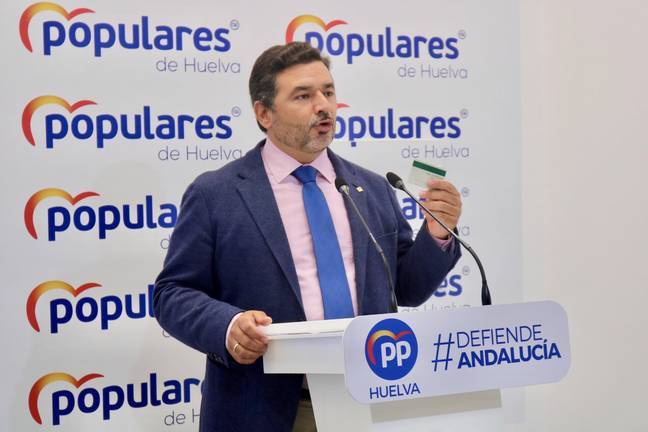 El PP destaca la tarjeta monedero de la Junta que ha beneficiado a más de 2.600 familias onubenses