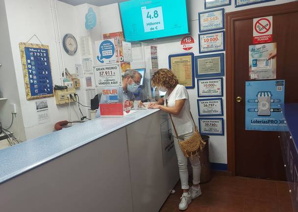 Un onubense, agraciado con 57.911 euros en la Primitiva